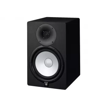 Divvirzienu studijas monitors YAMAHA HS8, 120 W RMS, 8 collu zemfrekvenču skaļrunis, 1 collas augstfrekvenču skaļrunis, 38–30000 Hz, XLR ieeja, melns