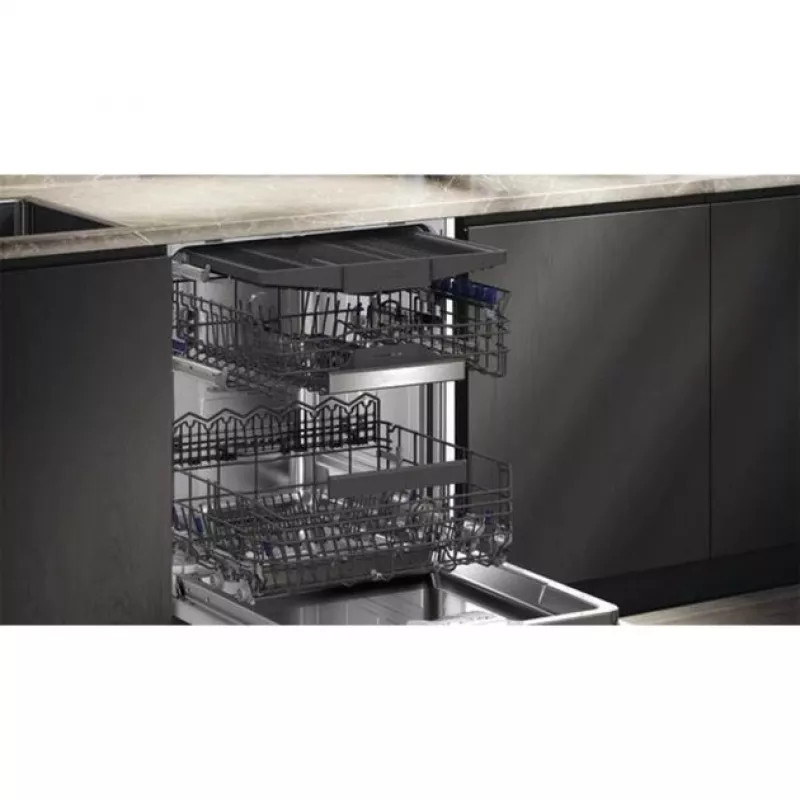 Siemens iQ500 SN55ES12CE trauku mazgājamā mašīna daļēji iebūvējama 14 komplekti