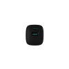 NATEC vadu mobilās ierīces lādētājs NUC-2141, 30W, USB-C PD 3.0 + USB-A QC 3.0, 110–240V, melns