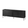SIENA kumode 200x40x75 matēts melns