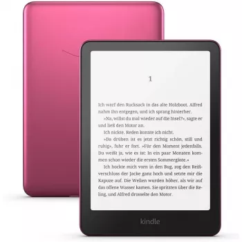 Amazon Kindle Paperwhite Signature Edition (2024, 12. paaudze) e-lasītājs, 32 GB, 7" E-Ink 1680x1264, USB-C, rozā