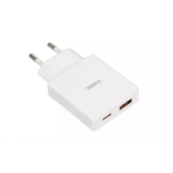 iBox ILUC43W universālais mobilās ierīces lādētājs Balts AC Iekštelpām