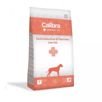 Calibra VD Gastrointestinal & Pancreas Low Fat sausā barība suņiem 2 kg