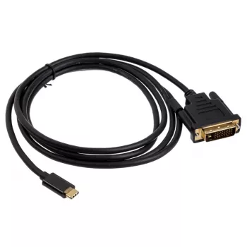 DVI-D kabelis Akasa AK-CBCA10-18BK 1.8 m Melns