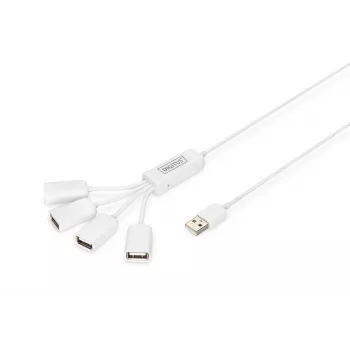 USB centrmezgls Digitus Slim Spider DA-70216