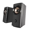 CREATIVE T60 2.0 kompaktie Hi-Fi galda skaļruņi ar skaidru dialogu un Surround skaņu, Sound Blaster SmartComms Kit, USB-C audio un mikrofona pieslēgvietām