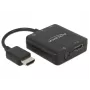 Audio pārveidotājs DeLOCK 62784 Melns
