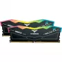 Teamgroup Delta RGB 32 GB DDR5-6000 Dual-Kit (2x 16 GB), melns, INTEL XMP
