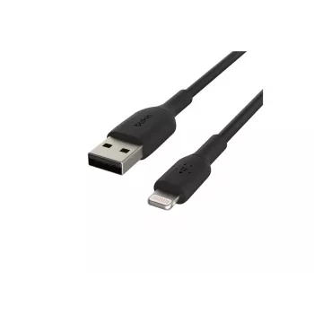 BELKIN PVC USB kabelis USB-A - Lightning, 1m, melns