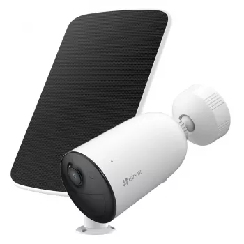 Baterijas Wi-Fi IP drošības kamera EZVIZ CB3 2K, 3 MP (2304x1296), 5200 mAh, IP65, saules panelis iekļauts