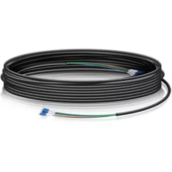 Ubiquiti vienmoda LC šķiedras kabelis InfiniBand/optiskais kabelis 60.96 m Melns