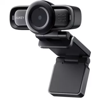 Aukey PC-LM3 Stream Series automātiskā fokusēšana Full HD tīmekļa kamera ar 1/3-CMOS sensoru melna