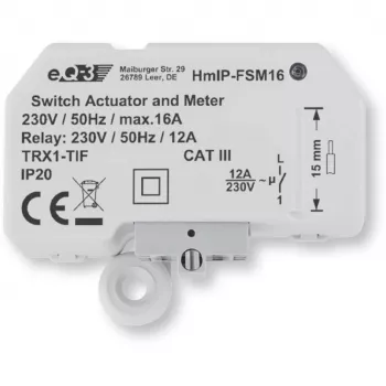 eQ-3 AG Homematic IP HmIP-FSM16 - pārslēgšanas izpildmehānisms - bezvadu