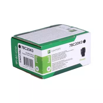 Lexmark 78C20K0 toner kasetne 1 gab. Oriģināla Melna