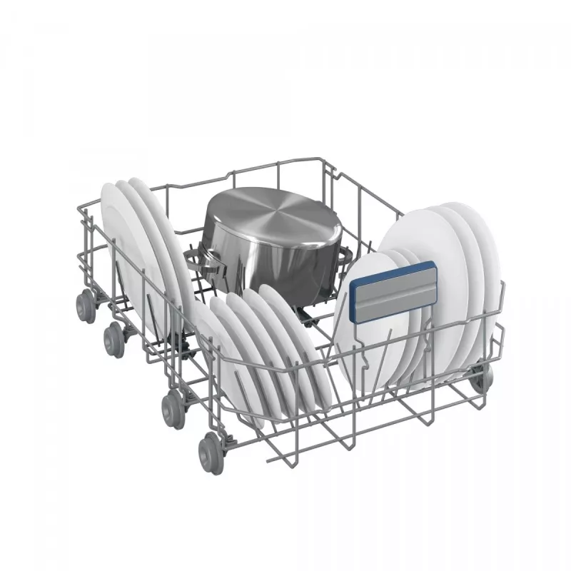 Iebūvējamā trauku mazgājamā mašīna BEKO BDFS26123AQ, 45 cm, 10 komplekti, 49 dB, antracīts