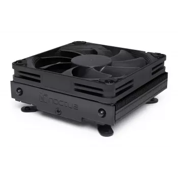 CPU dzesētājs Noctua NH-L9I-17XX chromax.black — zema profila LGA1700 dzesētājs, 92 mm ventilators, 37 mm augstums