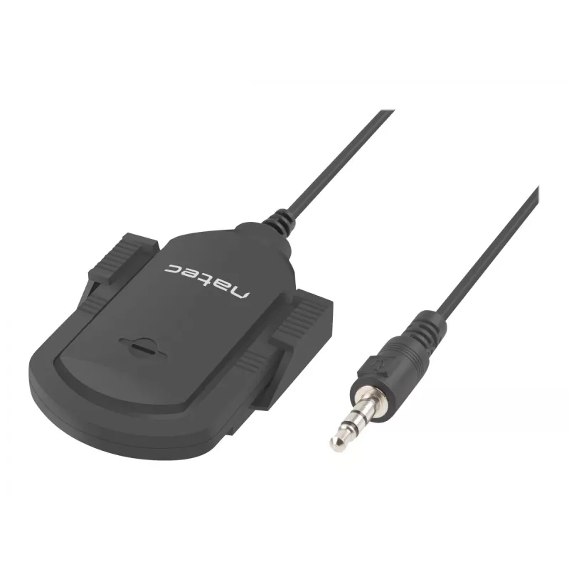Saspraužamais mikrofons NATEC NMI-1352, vads 3.5 mm, jutība -58 dB, 50–16000 Hz, 1.8 m kabelis, 20 g