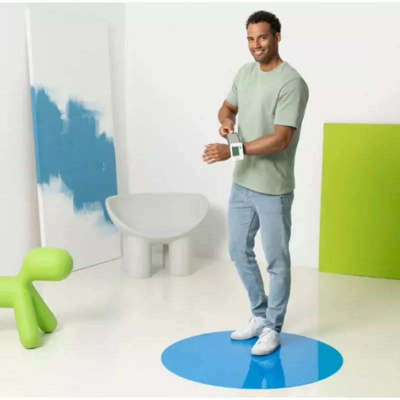 Ecomed BW-83E asinsspiediena mērītājs ar aproces uzmavu, automātisks, 2 lietotājiem