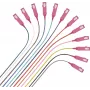 Optiskās šķiedras pigtail Helos Faserpigtail 12 x SC OM4 50/125µm 2,0m Daudzkrāsains