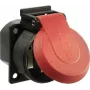 Āra kontaktligzda AS Schwabe 45080 IP54 sarkana