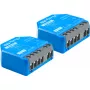 Viedais slēdzis Shelly 1 Gen4, bezvadu, 240 V AC, Bluetooth 5.0/Wi‑Fi/ZigBee, plastmasas korpuss, 42×16×37 mm, 2 iepakojumā
