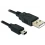 USB kabelis DeLOCK USB 2.0-A / USB mini-B 5pin 0,70m