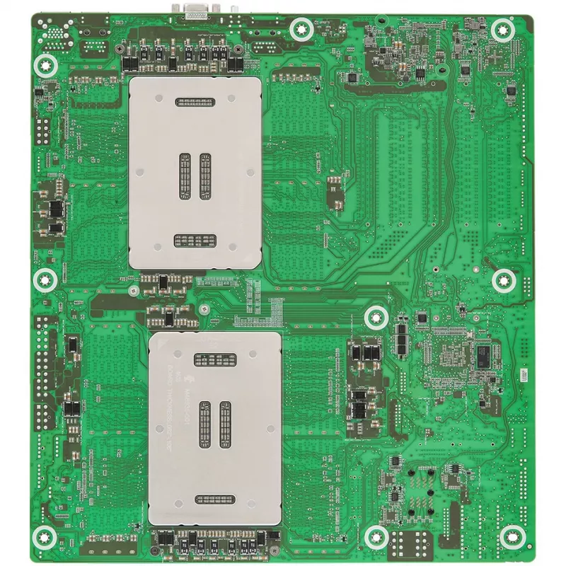 Mātesplate ASRock GNR2D16-2T, Intel SoC, LGA 4710 (Socket E2), EEB, 16 DDR5 sloti, max 128 GB, 10Gb Ethernet
