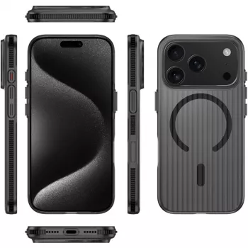 4smarts Design Case Aero iPhone 17 Pro melns (541641)