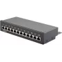 ShiverPeaks 75072 Sakaru panelis (patch panel) RJ-45, Cat6, metāls, melns