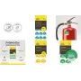 Pārbaudes uzlīmes AVERY 6990-2026, zaļas, 30 mm diametrs, ruļļa etiķetes