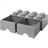 Room Copenhagen - LEGO Ķieģeļu Atvilktnes 8 - Pelēka (40061740)