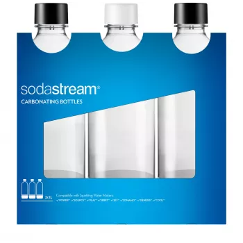 SodaStream oglekļa dioksīda pudeles 2260525 3 gab.