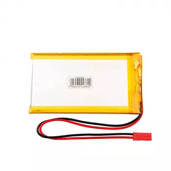 Akyga AKY0156 LP475085 Li-Po akumulators 3,7 V 2500 mAh, PCM, JST 2,54 2 kontaktu, 150 mm