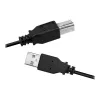 USB kabelis LogiLink CU0009B 5m USB A uz USB B Melns