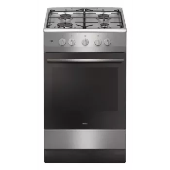 Plīts Amica 57GGH4.23ZPF Xx, gāzes, nerūsējošais tērauds, 50 cm