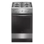 Plīts Amica 57GGH4.23ZPF Xx, gāzes, nerūsējošais tērauds, 50 cm