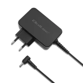 Strāvas adapteris QOLTEC 45W 19V portatīvajām ierīcēm — nomaiņas adapteris 45 W 19 V