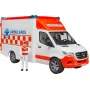 Bruder 1/16 Mercedes-Benz Sprinter Ātrās palīdzības automašīna ar šoferi