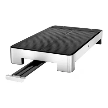 WMF 0415330011 Grila plīts elektriskā taisnstūra melna, nerūsējošais tērauds 2000 W