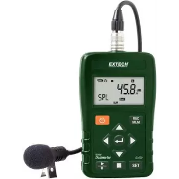 Extech skaņas līmeņa mērītājs ar datu reģistrētāju SL400 30 - 143 dB 20 Hz - 8 kHz (SL400)