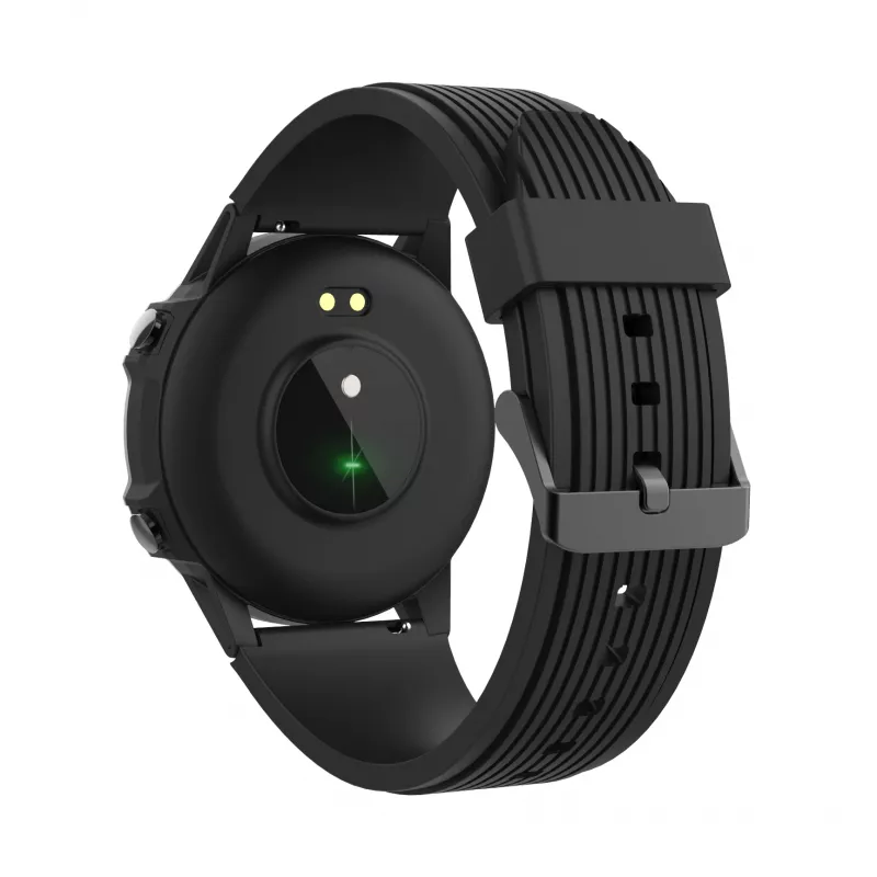 Denver SW-351 viedpulkstenis ar 1,3″ IPS skārienekrānu, pulsa sensoru, IP68, Bluetooth, melns