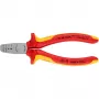 Kombinētā kabeļu gofrēšanas knaible Knipex 97 68 145 A