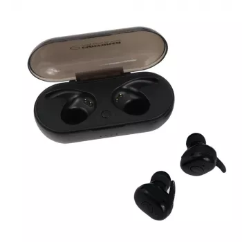 Esperanza TWS CARDERA Bezvadu austiņas, iebūvētas, zvaniem/mūzikai, Bluetooth, melnas