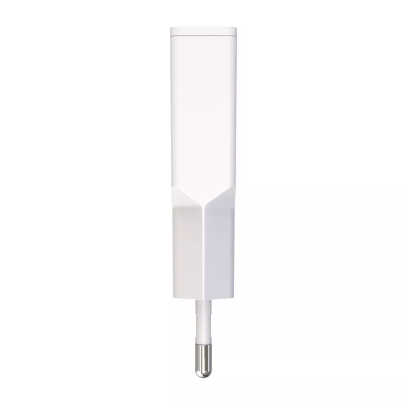 Sienas lādētājs Akyga AK-CH-27 30W USB-C USB-A PD GaN 5-20V / 1.5-3A balts
