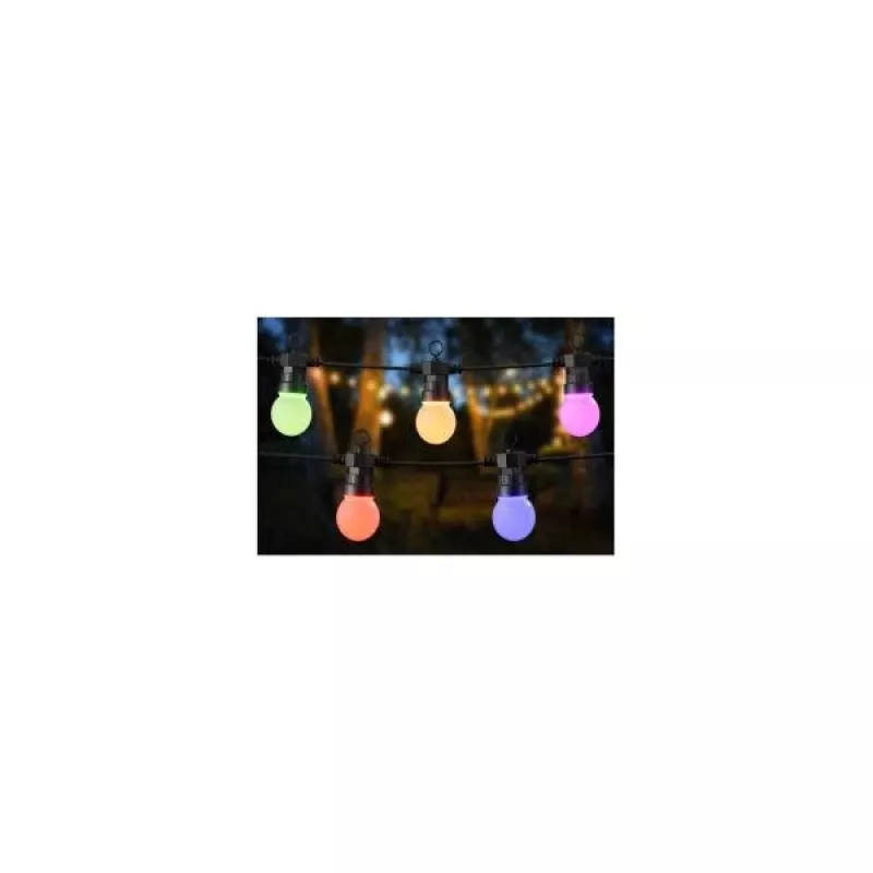 WOOX R5195 Viedā dekoratīvā virtene 9m RGB+CCT, Google Assistant & Amazon Alexa, IP65