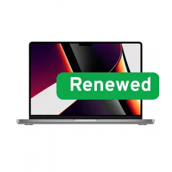 IZPĀRDOŠANA. Apple Renew Grade B | MacBook Pro | 14 collas | Apple M1 Pro | 16 GB | SSD | 1000 GB | Apple M1 Pro 16-kodolu CPU | macOS | Tastatūra angļu/krievu | 12 mēneši