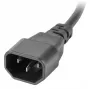 Lanberg Strāvas sadalītājs (PDU) 19 inch 1U 10A 2m 5x Schuko Ligzdas Melns C14