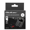 Bateriju lādētājs QOLTEC Charger AGM GEL STD 6V 1A 6V svina-skābes, AGM un GEL akumulatoriem