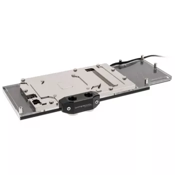 Ūdens bloks GPU pilna pārklājuma Watercool Heatkiller IV Radeon RX 5700 / XT, akrils + niķelis, RGB, melns