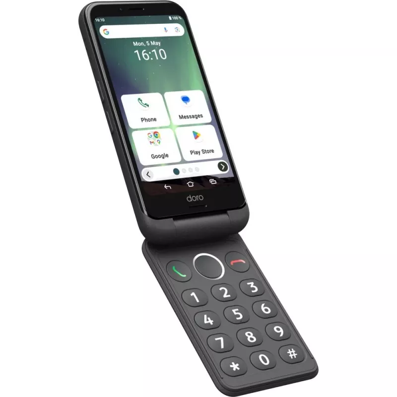 Doro Aurora A20 viedtālrunis senioriem, 4,5 collas, 64GB, Graphite
